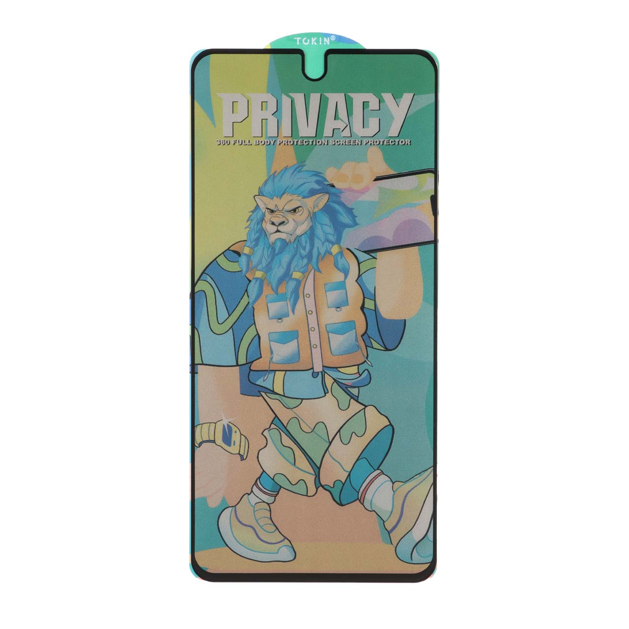 محافظ صفحه نمایش شیشه ای Tokin Privacy مدل Xiaomi Redmi Note 14 4G