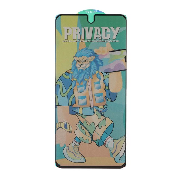 محافظ صفحه نمایش شیشه ای Tokin Privacy مدل Xiaomi Redmi Note 14 4G