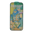 محافظ صفحه نمایش شیشه ای Tokin Privacy مدل Apple iPhone 17 / iPhone 16 Pro