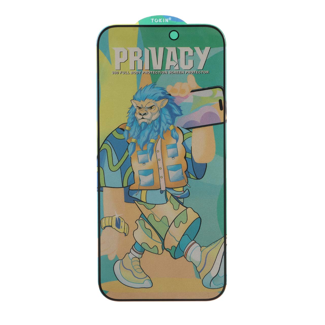 محافظ صفحه نمایش شیشه ای Tokin Privacy مدل Apple iPhone 17 Pro Max