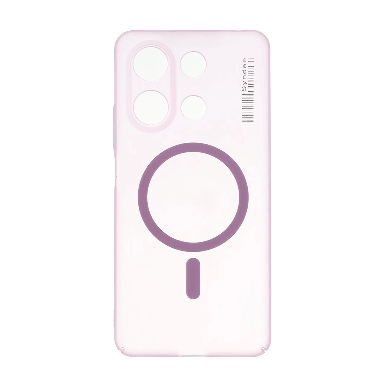 قاب Syndee پشت سخت مات MagSafe مدل Xiaomi Redmi Note 13 4G - یاسی