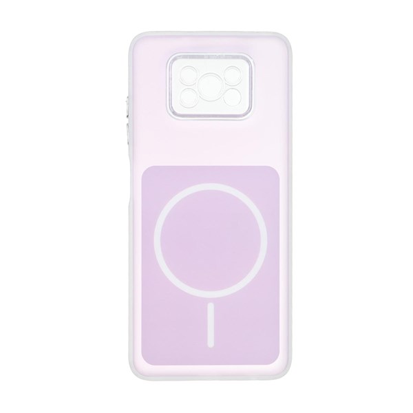 قاب مستطیلی مات طرح مگ سیف لنز شفاف Xiaomi Poco X3 / Poco X3 Pro / Poco X3 NFC - یاسی
