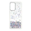 قاب آکواریومی اکلیلی دور ژله ای نگین دار Samsung Galaxy A52 / A52s - طرح 15
