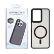 قاب Space مات لنز کربن طرح مگ سیف Xiaomi Redmi Note 12 4G - مشکی (پک دار)
