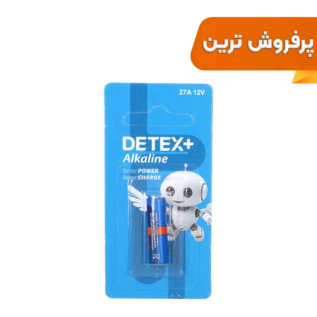 باتری ریموت کنترل +Detex مدل Alkaline 27A