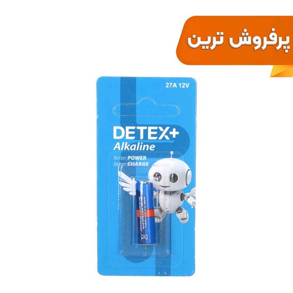 باتری ریموت کنترل +Detex مدل Alkaline 27A