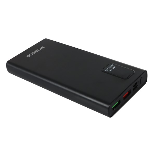 پاوربانک (PD و فست شارژ) Mossco 10000mAh مدل K100 22.5W - مشکی