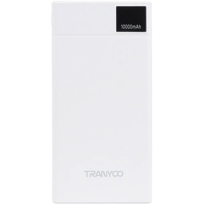 پاوربانک PD و فست شارژ Tranyoo 10000mAh مدل T-P01 22.5W - سفید