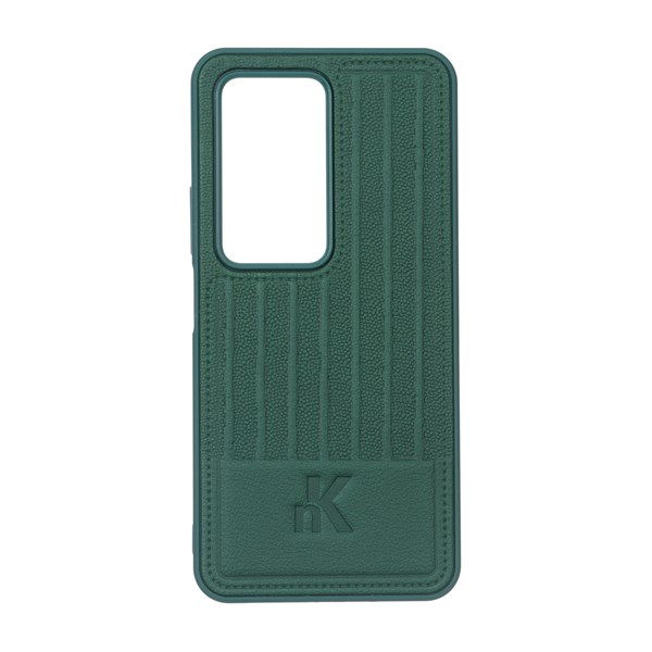 قاب NK چرمی Line Case مدل Xiaomi Redmi 15 4G - سبز