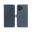 کیف چرمی موبایل مگنتی محافظ لنزدار KRF مدل Realme C53 / C51 / Note 50 - سرمه ای