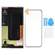 محافظ صفحه نمایش شیشه ای خم فول چسب Full Cover Anti Static AKAM درجه یک Xiaomi Redmi Note 15 Pro Plus (پک دار)