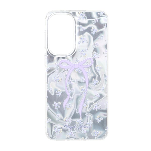 قاب Silver Cloud دور ژله ای طرح دار Samsung Galaxy A37 - کد 290