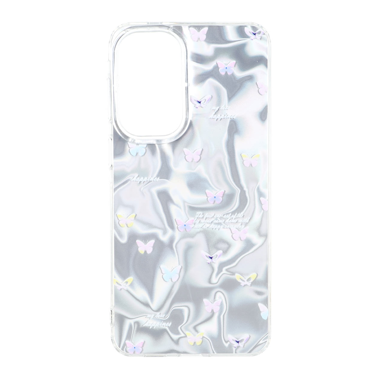قاب Silver Cloud دور ژله ای طرح دار Samsung Galaxy A57 - کد 295