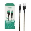 کابل شارژ کنفی 1.1 متری فست Shoosh Type-C مدل SH115C - مشکی طلایی - SMO