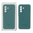قاب سیلیکونی پاک کنی محافظ لنزدار اورجینال Samsung Galaxy A57 - سبز (پک اصلی)