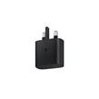 شارژر دیواری سه پین PD و فست Samsung مدل T4511 45W به همراه کابل شارژ Type-C To Type-C - اصلی - مشکی (گارانتی شش ماهه شرکتی)