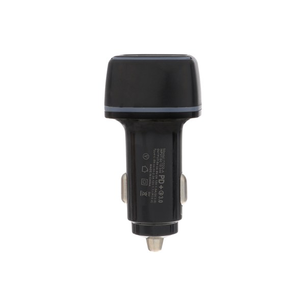 شارژر فندکی فست و PD دو پورت FIRSTYOU مدل F022 38W - مشکی
