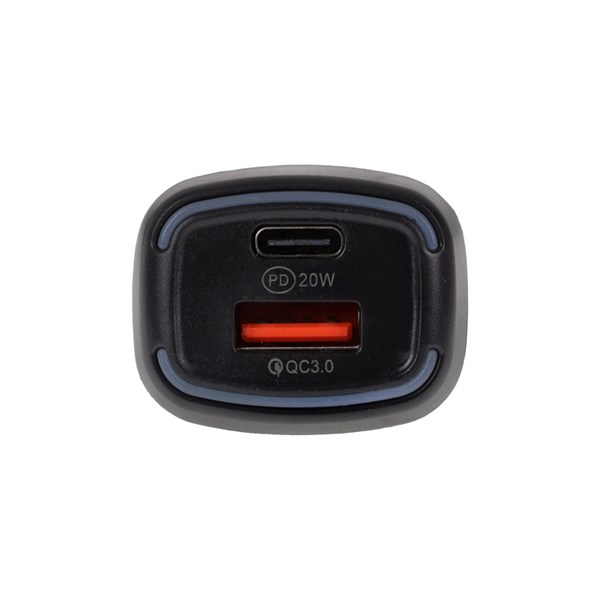 شارژر فندکی فست و PD دو پورت FIRSTYOU مدل F022 38W - مشکی