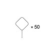 سوزن سیم کارت - نقره ای - ASP (بسته 50 عددی)