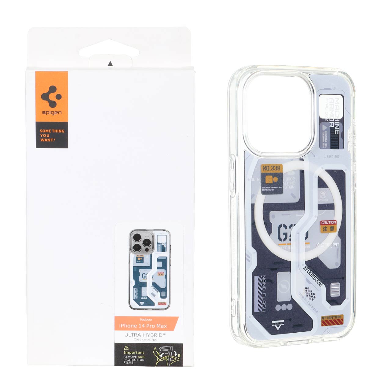 قاب اورجینال Spigen طرح تکنولوژی G20 MagSafe مدل Apple iPhone 15 Pro - کد 1 (پک دار)