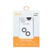 محافظ لنز رینگی اورجینال Biva شابلون دار AR AF مدل Apple iPhone 13 / 13 Mini - سبز (پک دار)