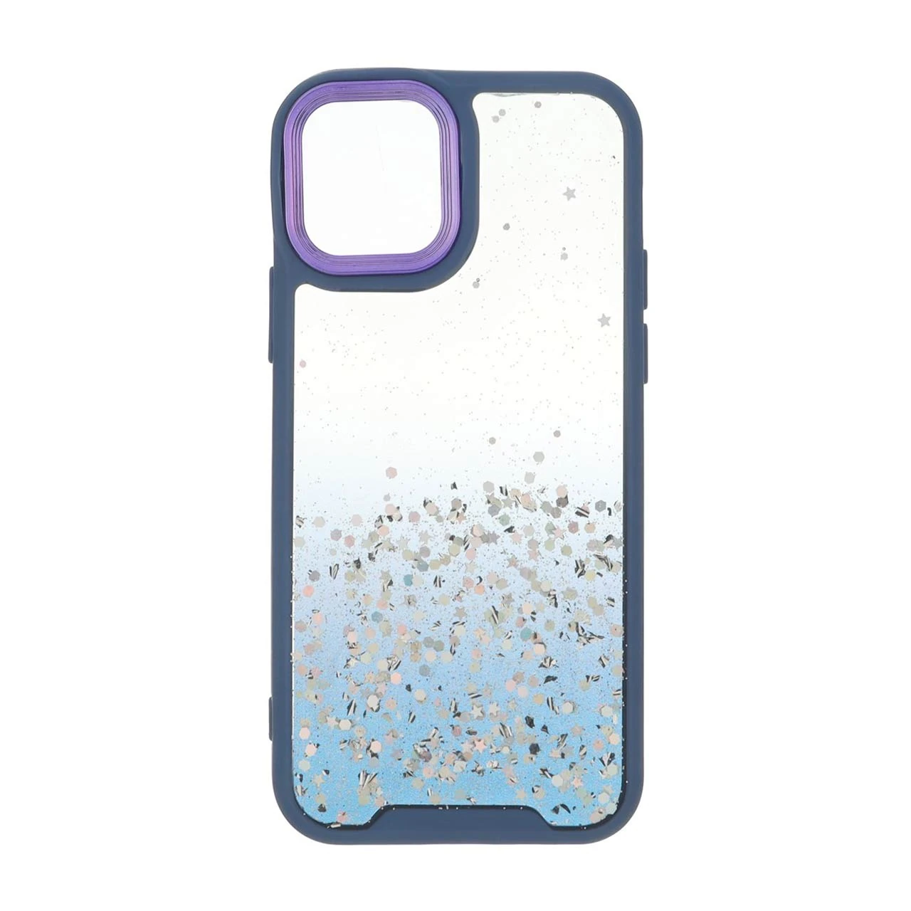 قاب اکلیلی محافظ لنز متال Apple iPhone 12 Pro / iPhone 12 - سرمه ای