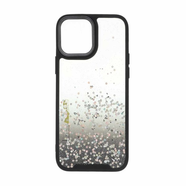 قاب اکلیلی محافظ لنز متال Apple iPhone 13 Pro Max - مشکی