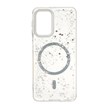قاب اکلیلی طرح مگ سیف لنز کروم Samsung Galaxy A22 4G / M22 / M32 4G / F22 - فیلی