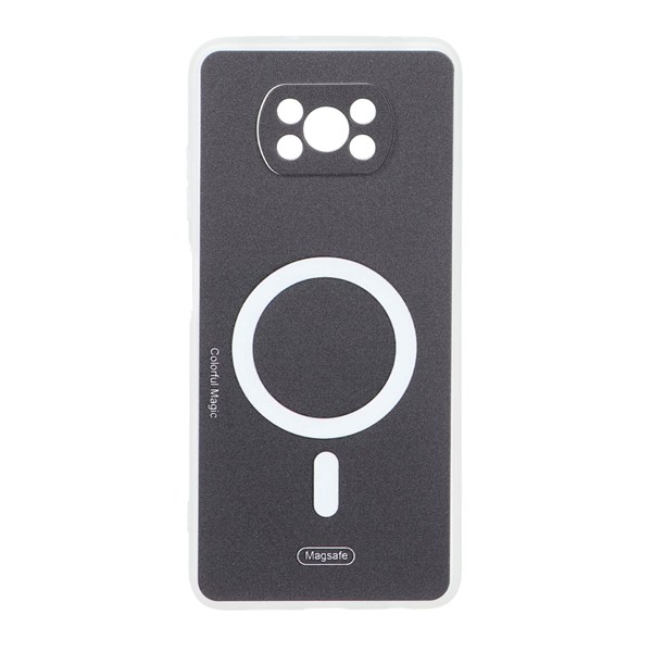 قاب Colorful Magic طرح مگ سیف محافظ لنزدار Xiaomi Poco X3 / Poco X3 Pro / Poco X3 NFC - مشکی
