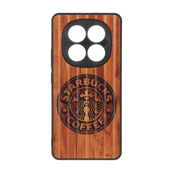 قاب Line Case محافظ لنز برجسته طرح دار Xiaomi Redmi Note 14 Pro 4G - کد 16