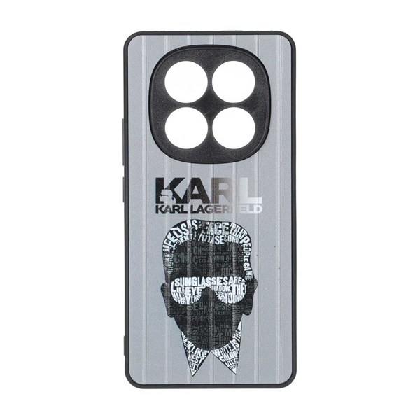 قاب Line Case محافظ لنز برجسته طرح دار Xiaomi Redmi Note 14 Pro 4G - کد 18