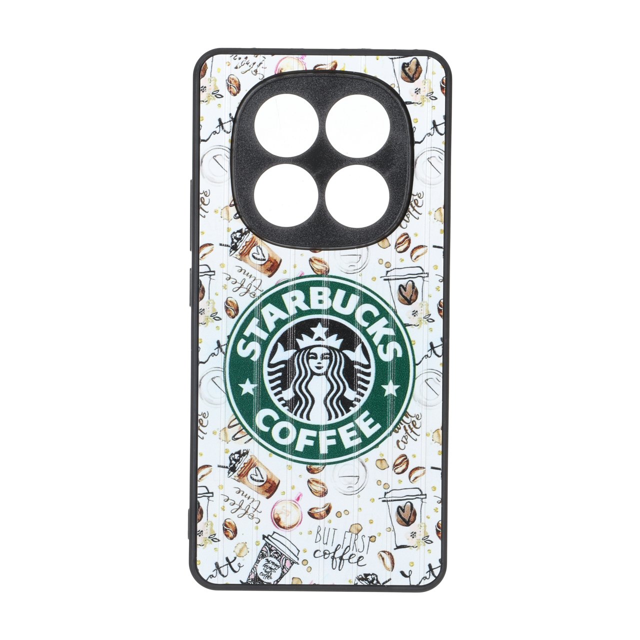 قاب Line Case محافظ لنز برجسته طرح دار Xiaomi Redmi Note 14 Pro 4G - کد 21