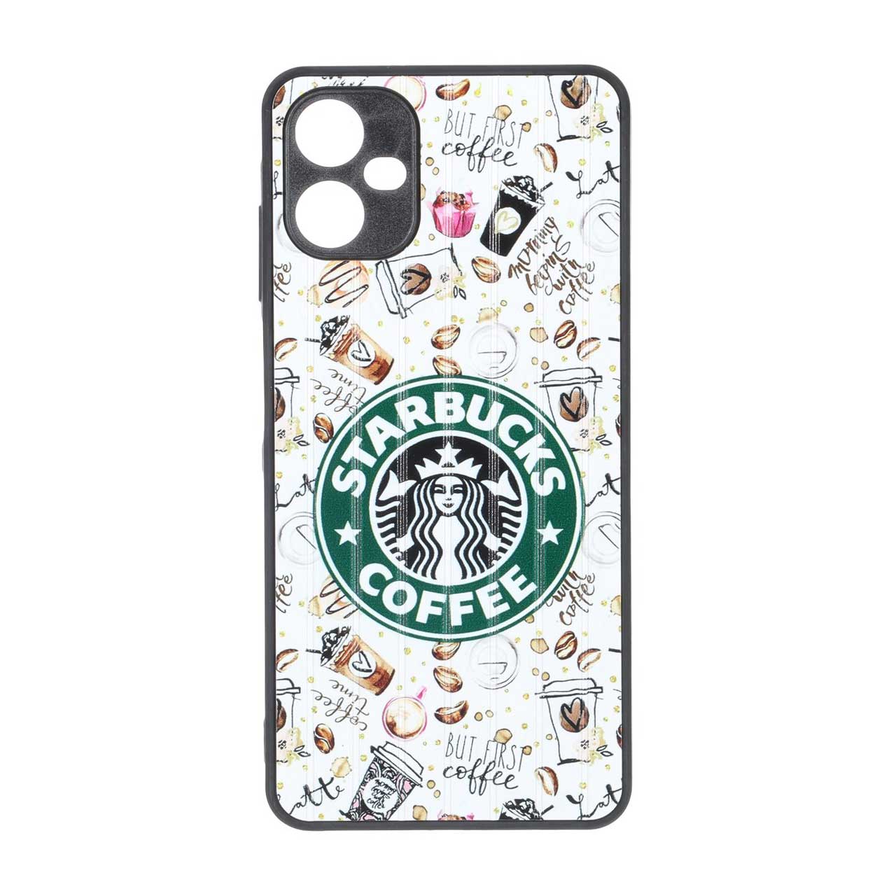 قاب Line Case محافظ لنز برجسته طرح دار Samsung Galaxy A06 - کد 42