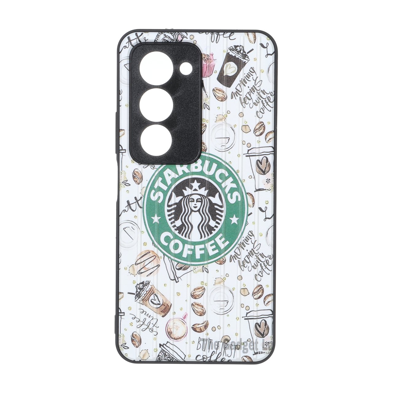 قاب Line Case محافظ لنز برجسته طرح دار Xiaomi Redmi 15 4G - کد 84