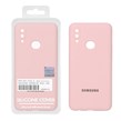 قاب سیلیکونی پاک کنی اورجینال Master Quality مدل Samsung Galaxy A10s - صورتی چرک (پک دار)