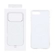 قاب پشت رنگی دور ژله ای با قابلیت شارژ MagSafe مدل Apple iPhone 7 Plus / iPhone 8 Plus - سفید (پک دار)