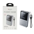 پاوربانک PD و فست شارژ Yesido 20000mAh مدل YP96 22.5W - نقره ای (گارانتی 18 ماه تعویض نیکان همراه)
