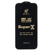 محافظ صفحه نمایش آنتی استاتیک Full Cover Super X مدل Apple iPhone 16 / iPhone 15 / iPhone 14 Pro
