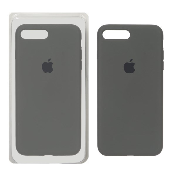 قاب سیلیکونی پاک کنی اورجینال Apple iPhone 7 Plus / iPhone 8 Plus - سبز زیتونی تیره (پک اصلی)
