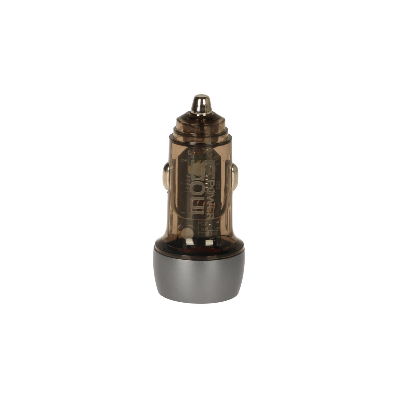 شارژر فندکی PD و فست دو پورت Power Soul مدل SP-001 - مشکی DST (گارانتی شش ماهه)