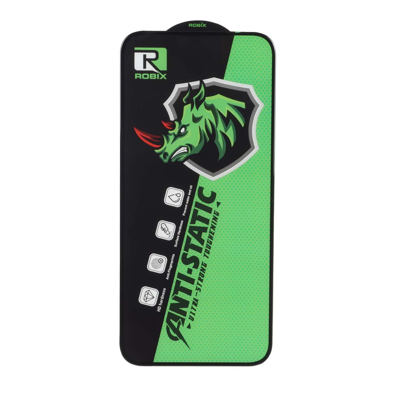 محافظ صفحه نمایش شیشه ای Full Cover Robix Anti Static ESD مدل Nothing Phone 2A Plus