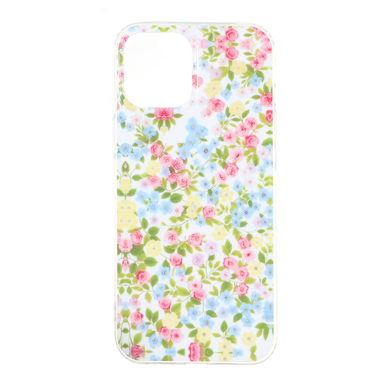 قاب Flower پشت سخت دور ژله ای Apple iPhone 12 Pro Max - طرح 38