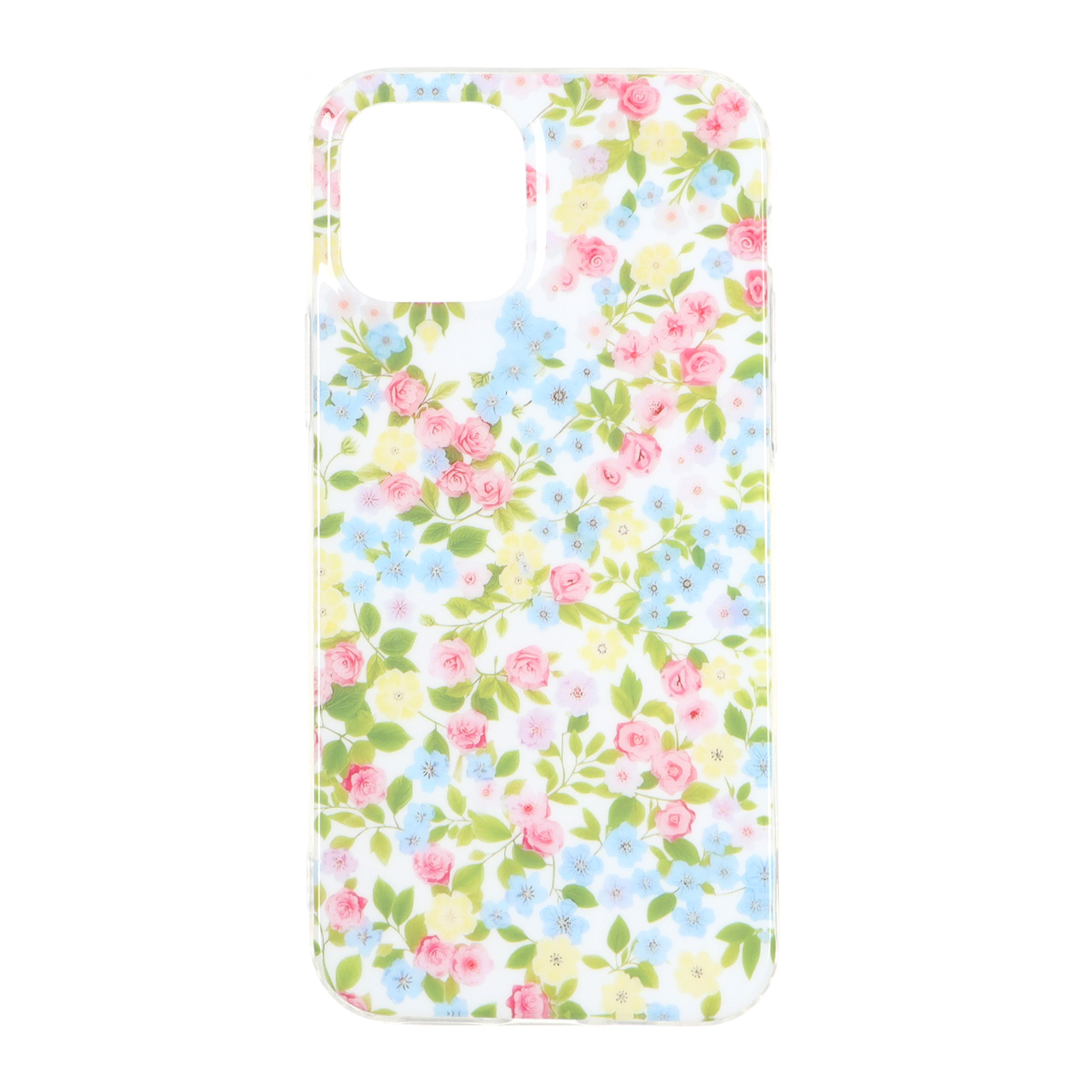 قاب Flower پشت سخت دور ژله ای Apple iPhone 12 Pro / iPhone 12 - طرح 41