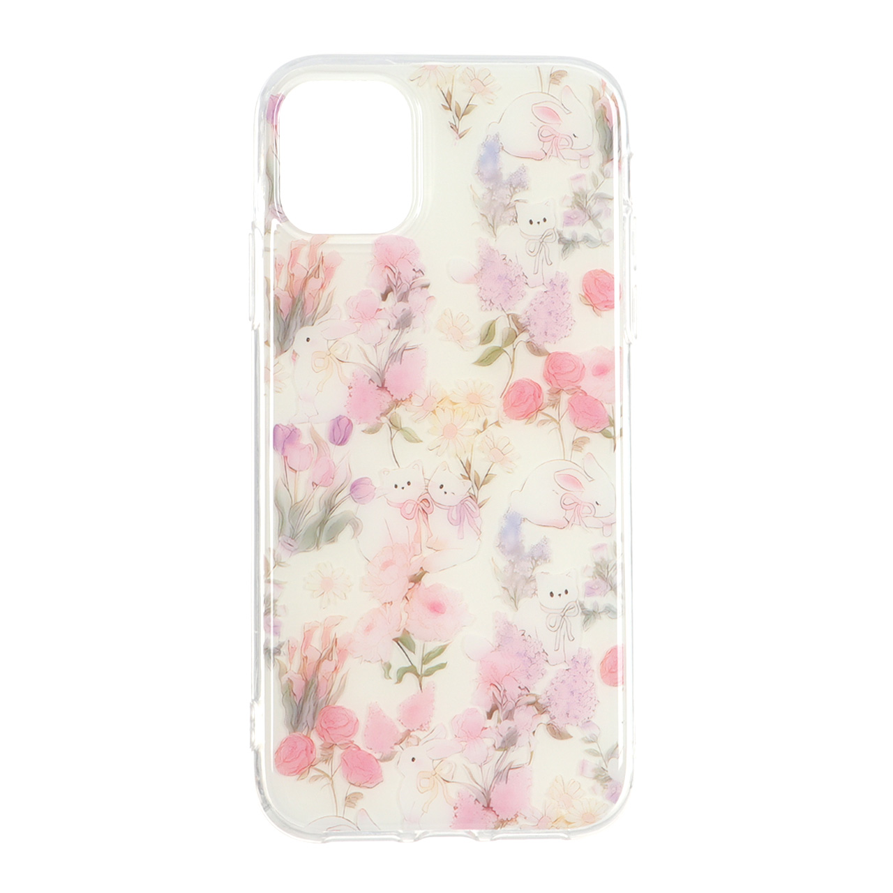 قاب Flower پشت سخت دور ژله ای Apple iPhone 11 - طرح 51