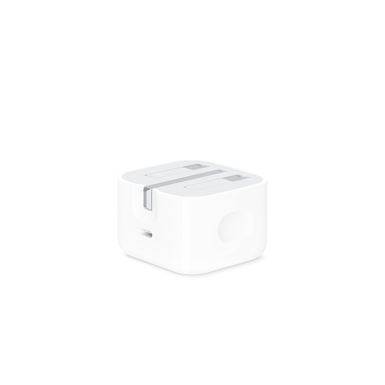 شارژر دیواری اپل 3 پین 20W - B/A - سفید - اصلی (openbox)