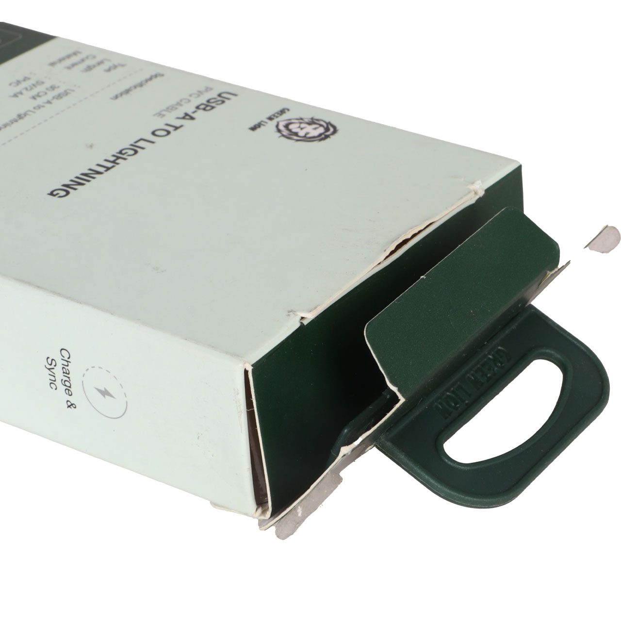 کابل شارژ فست آیفون Green Lion مدل GNPV30UTLGBK - مشکی (کارکرده )