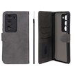 کیف موبایل مگنتی Crystal داخل مخمل Xiaomi Redmi 15 4G - طوسی