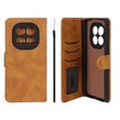 کیف موبایل مگنتی Crystal داخل مخمل Xiaomi Redmi Note 15 Pro 4G - عسلی