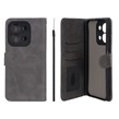 کیف موبایل مگنتی Crystal داخل مخمل Xiaomi Redmi 15C / Poco C85 - طوسی