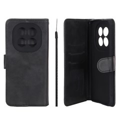 کیف موبایل مگنتی Crystal داخل مخمل Xiaomi Redmi Note 15 - مشکی